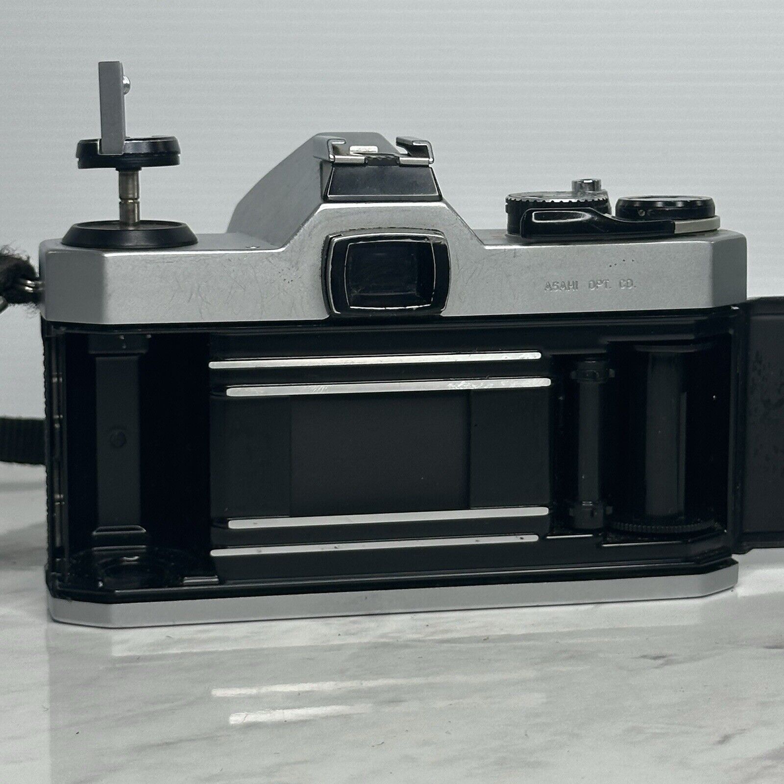 Pentax K1000 Black Silver 35mm Film Camera + 3 Lenses