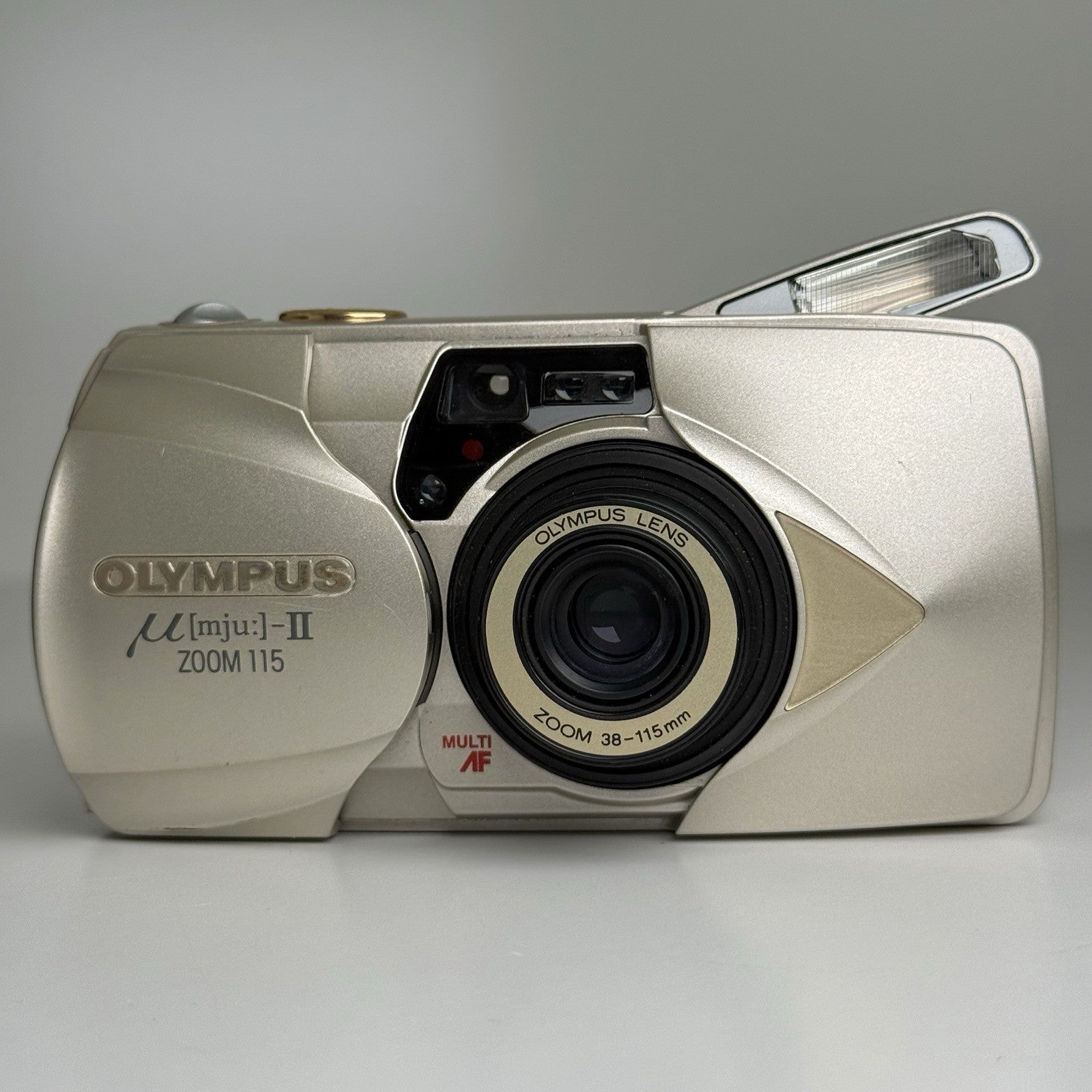 Olympus mju-II Zoom 115 Gold 35mm Film Camera