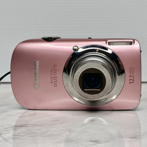 Canon IXUS 110 IS 12.1 MP Pink Compact Digital Camera