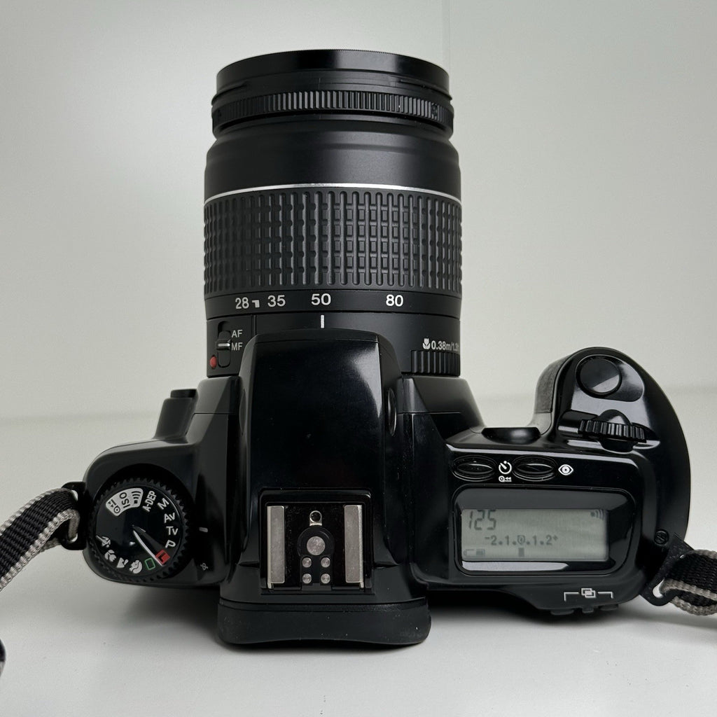 Canon EOS 3000 Black 35mm SLR Film Camera with 28-80mm Lens