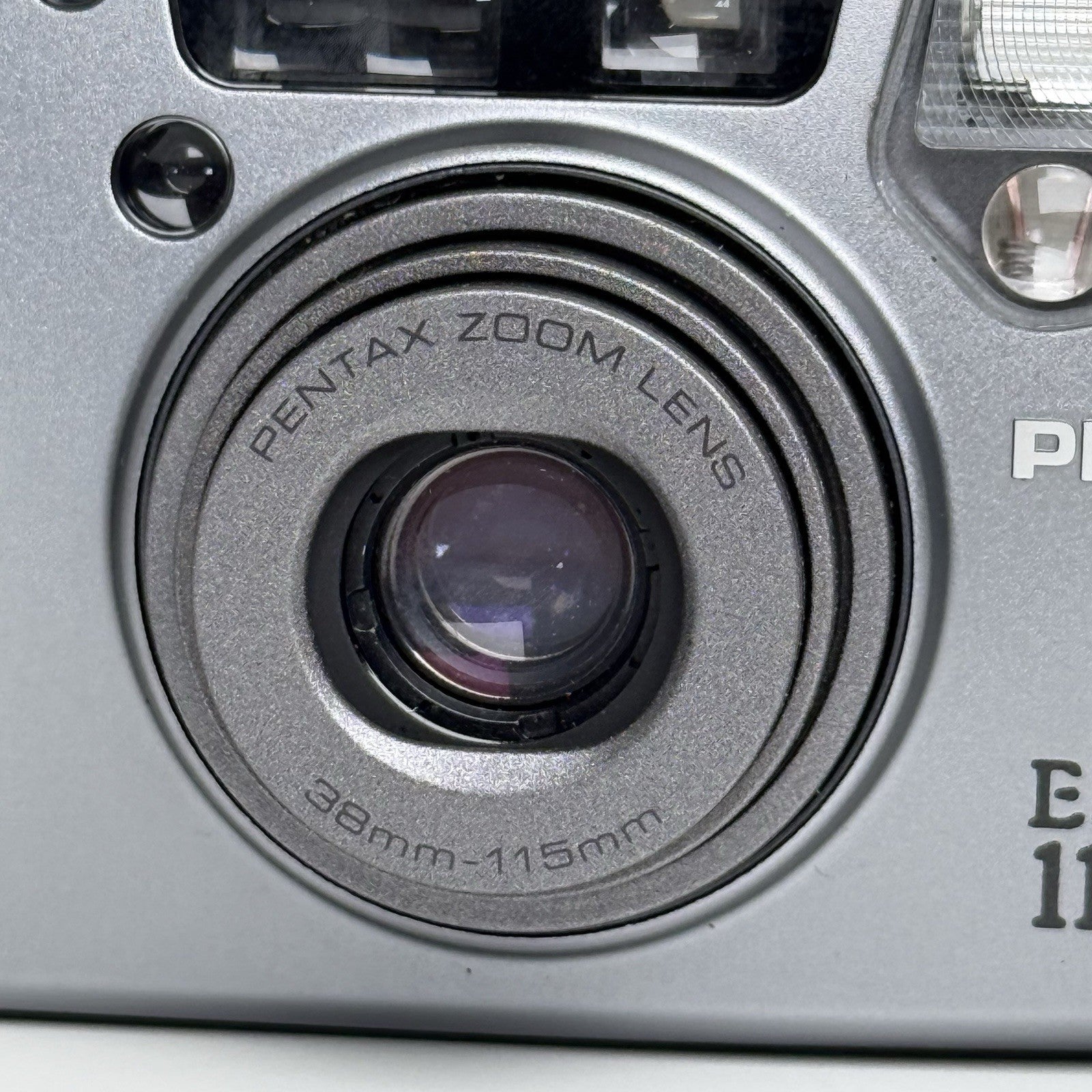 Pentax Espio 115M Silver 35mm Point & Shoot Film Multi AF Camera