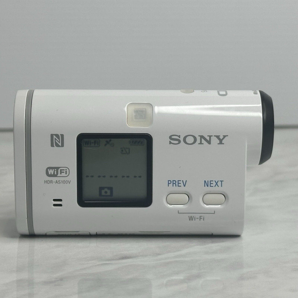 Sony HDR-AS100V Underwater Action Camera + Accessories