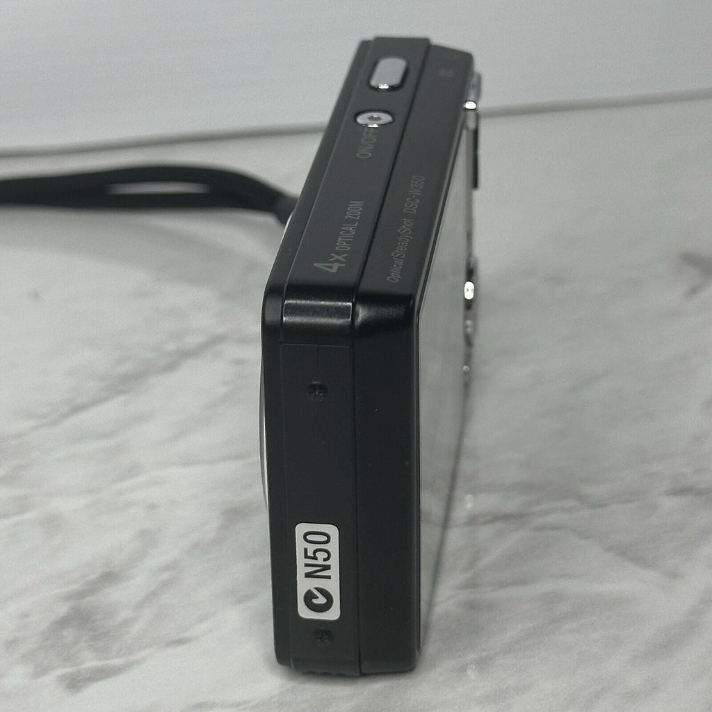 Sony CyberShot DSC-W350 Black Digital Camera