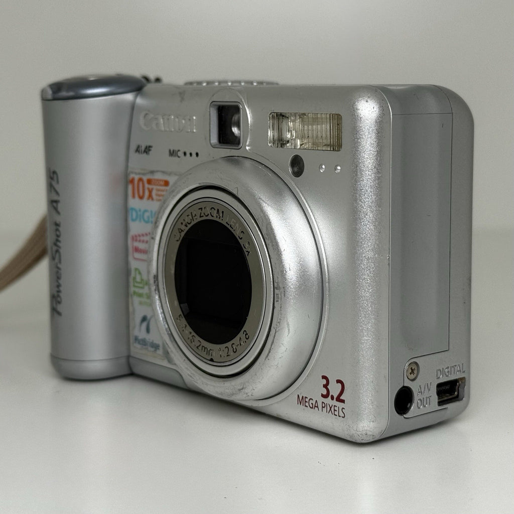 Canon PowerShot A75 Silver Compact Digital Camera PARTS!