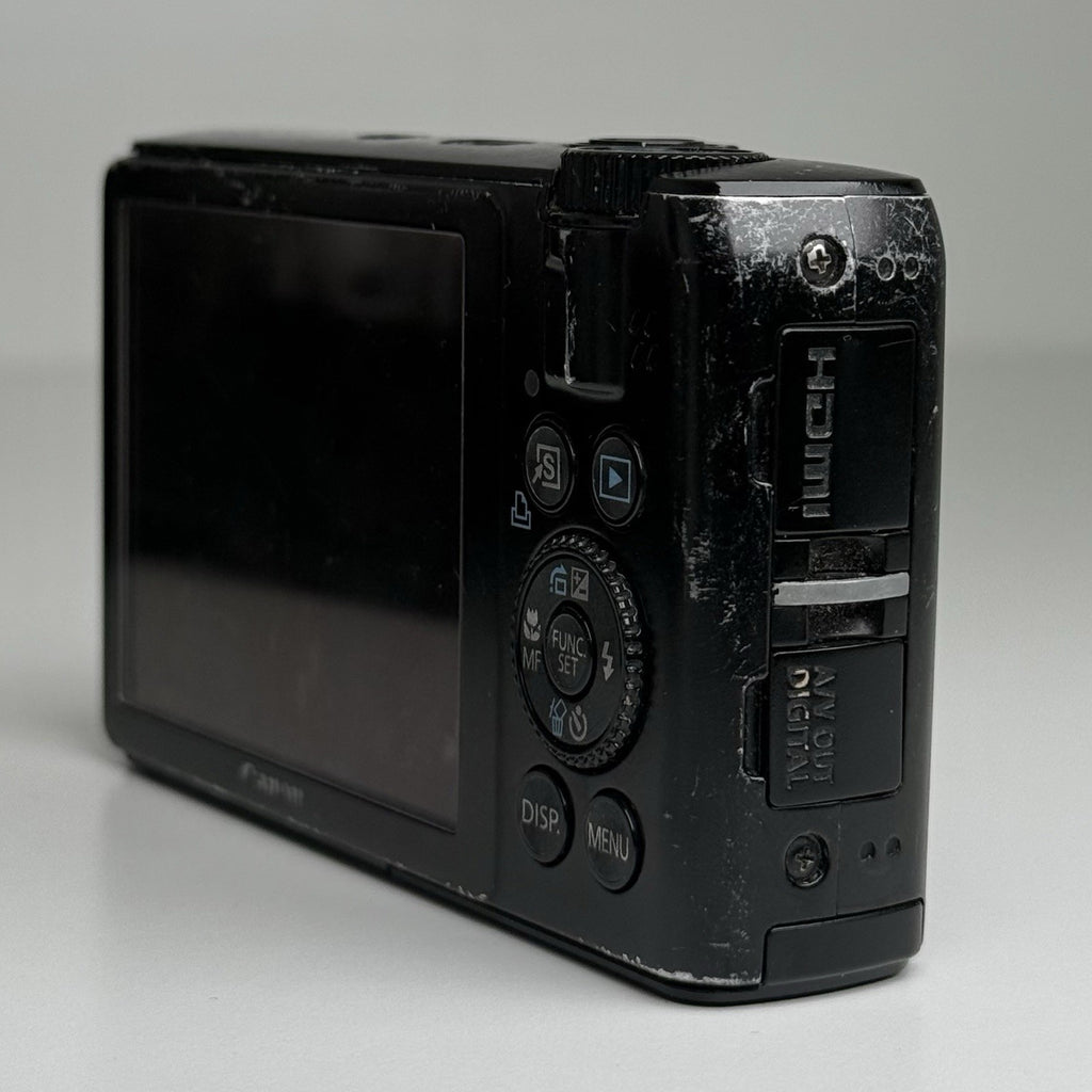 Canon PowerShot S90 Black Compact Digital Camera + Charger