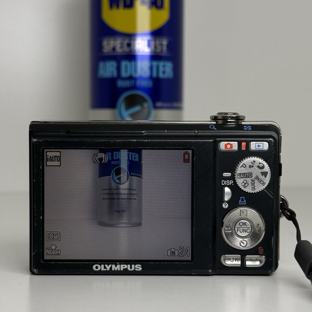 Olympus FE-370 Black Compact Digital Camera