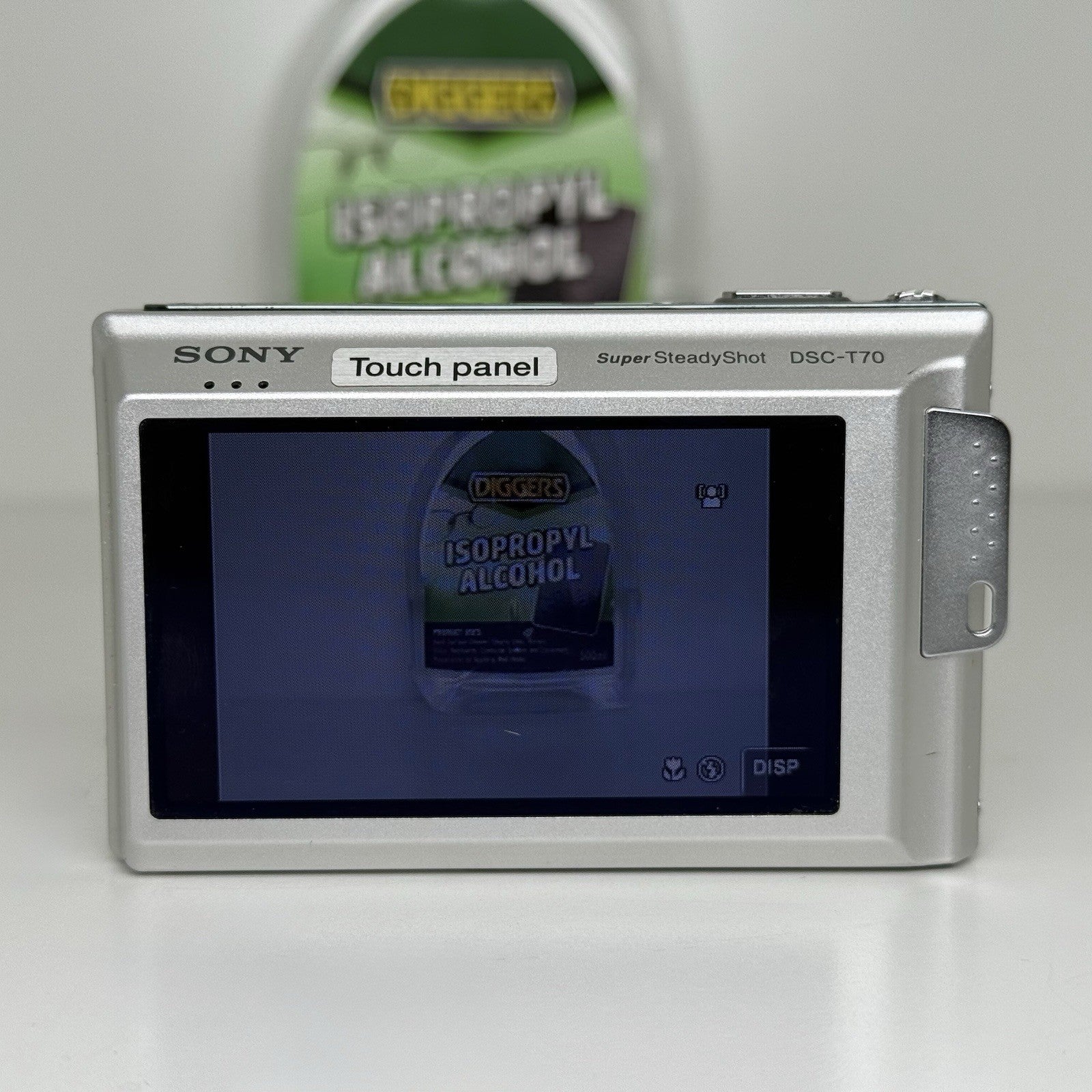 Sony CyberShot DSC-T70 Silver Compact Digital Camera
