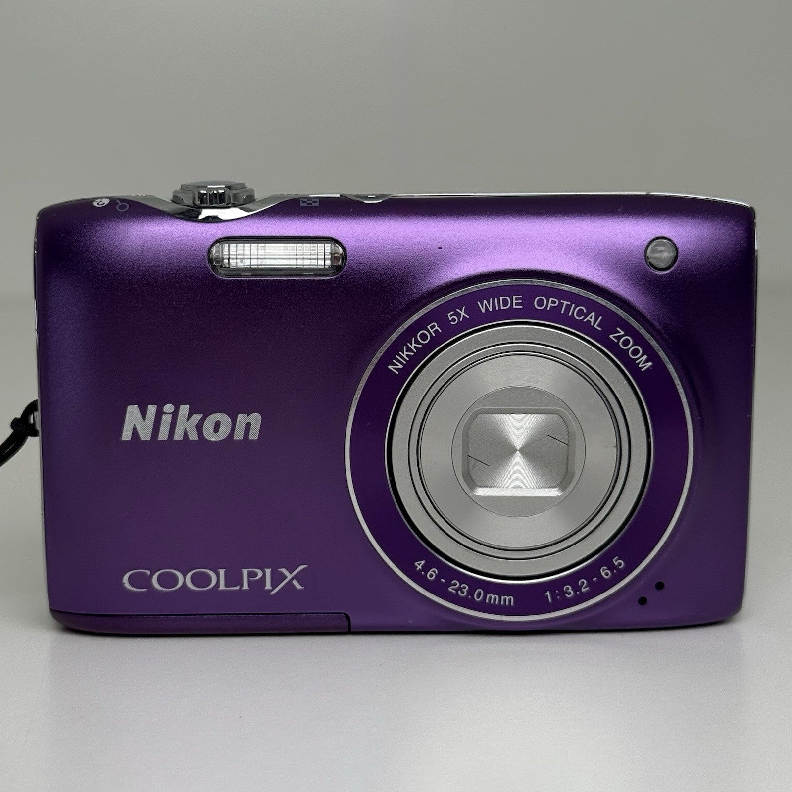 Nikon Coolpix S3100 Purple Compact Digital Camera + Battery
