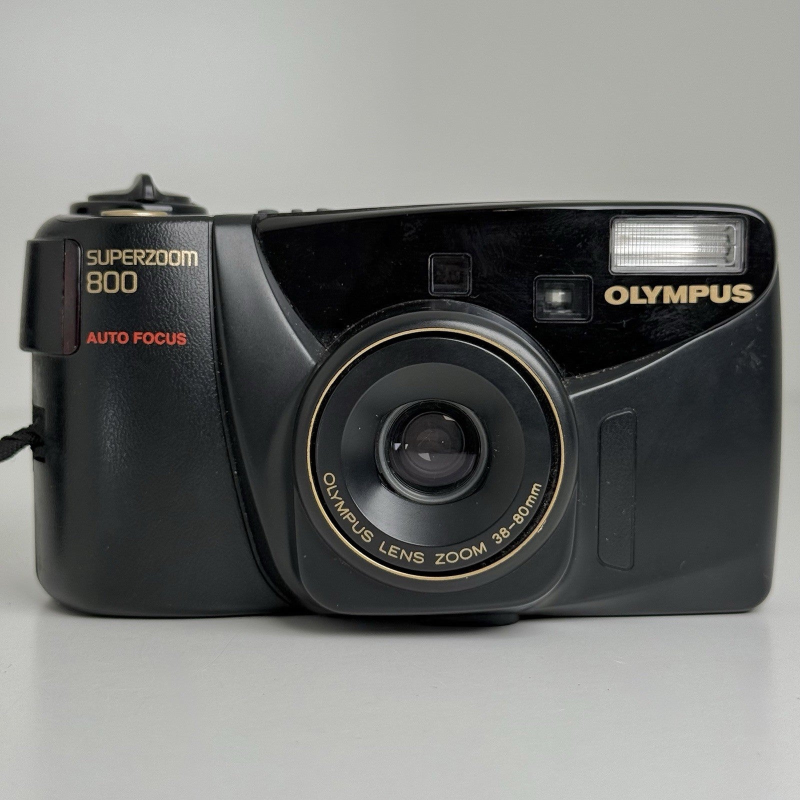 Olympus Superzoom 800 Point & Shoot Compact 35mm Film Camera UNTESTED FOR PARTS!