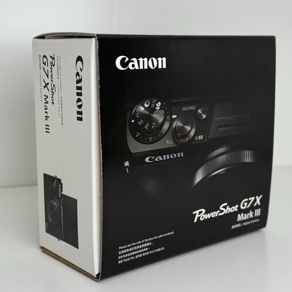 Canon PowerShot G7 X Mark III 20.1MP Compact Camera Black