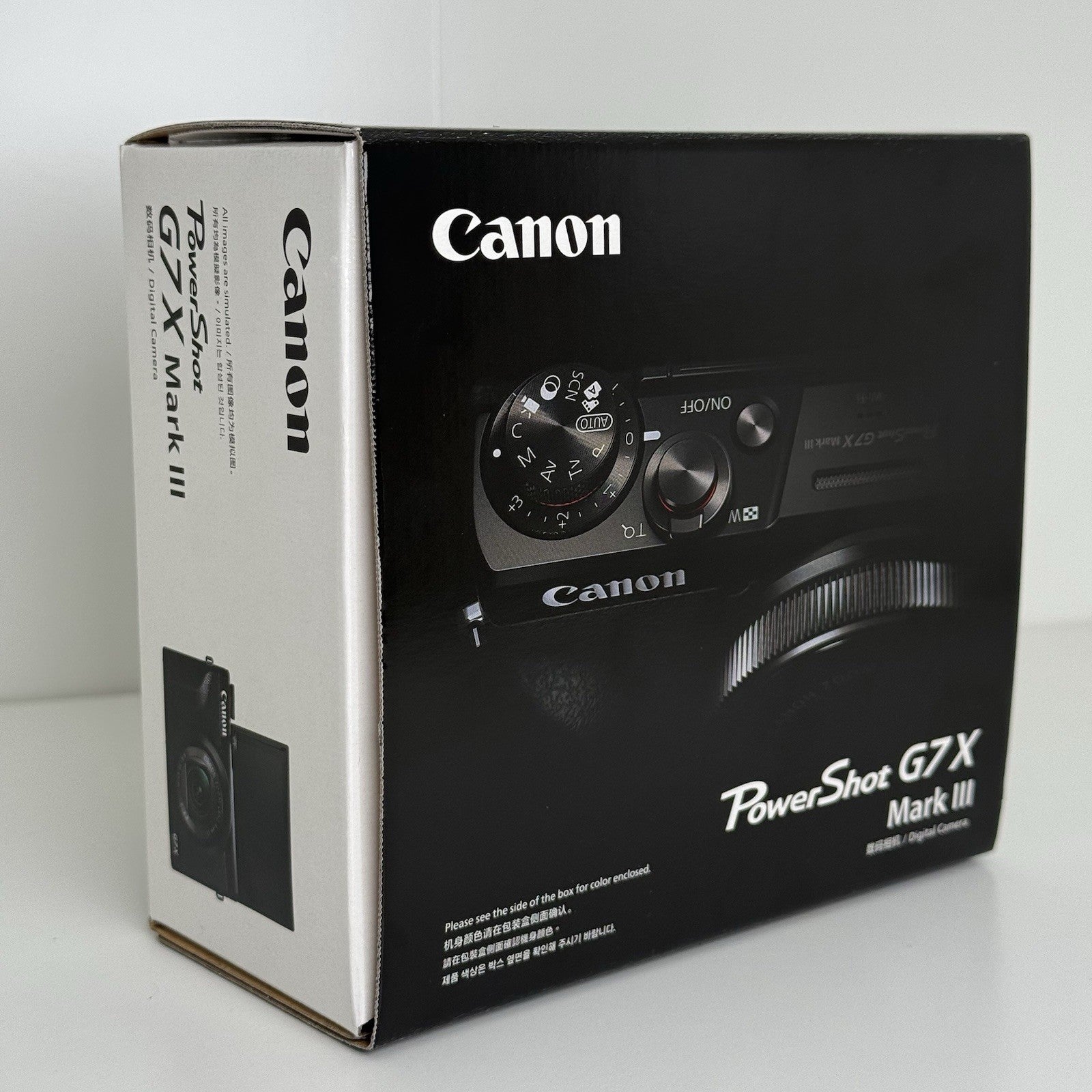 Canon PowerShot G7 X Mark III 20.1MP Compact Camera Black