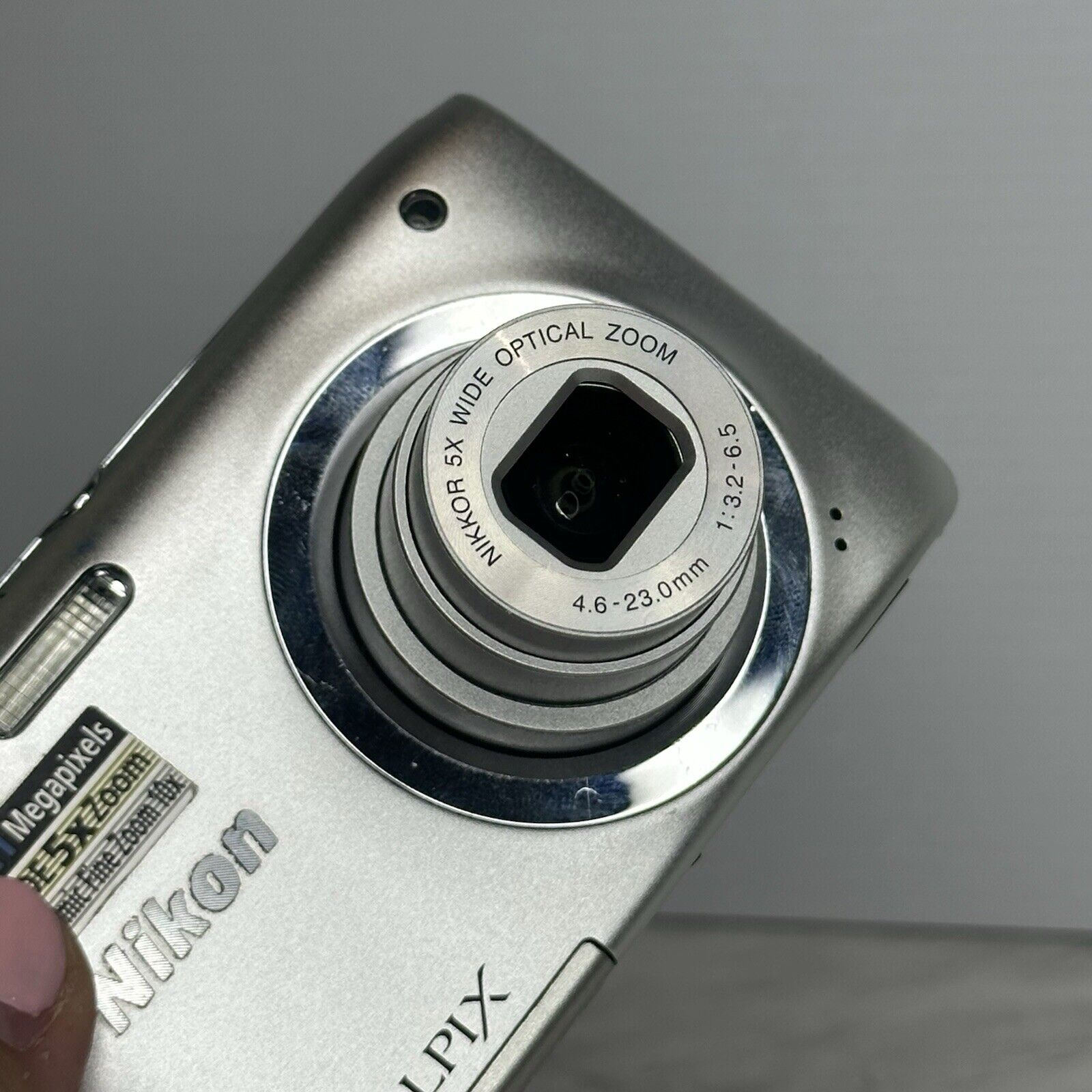 Nikon Coolpix A100 Champagne Silver Digital Camera