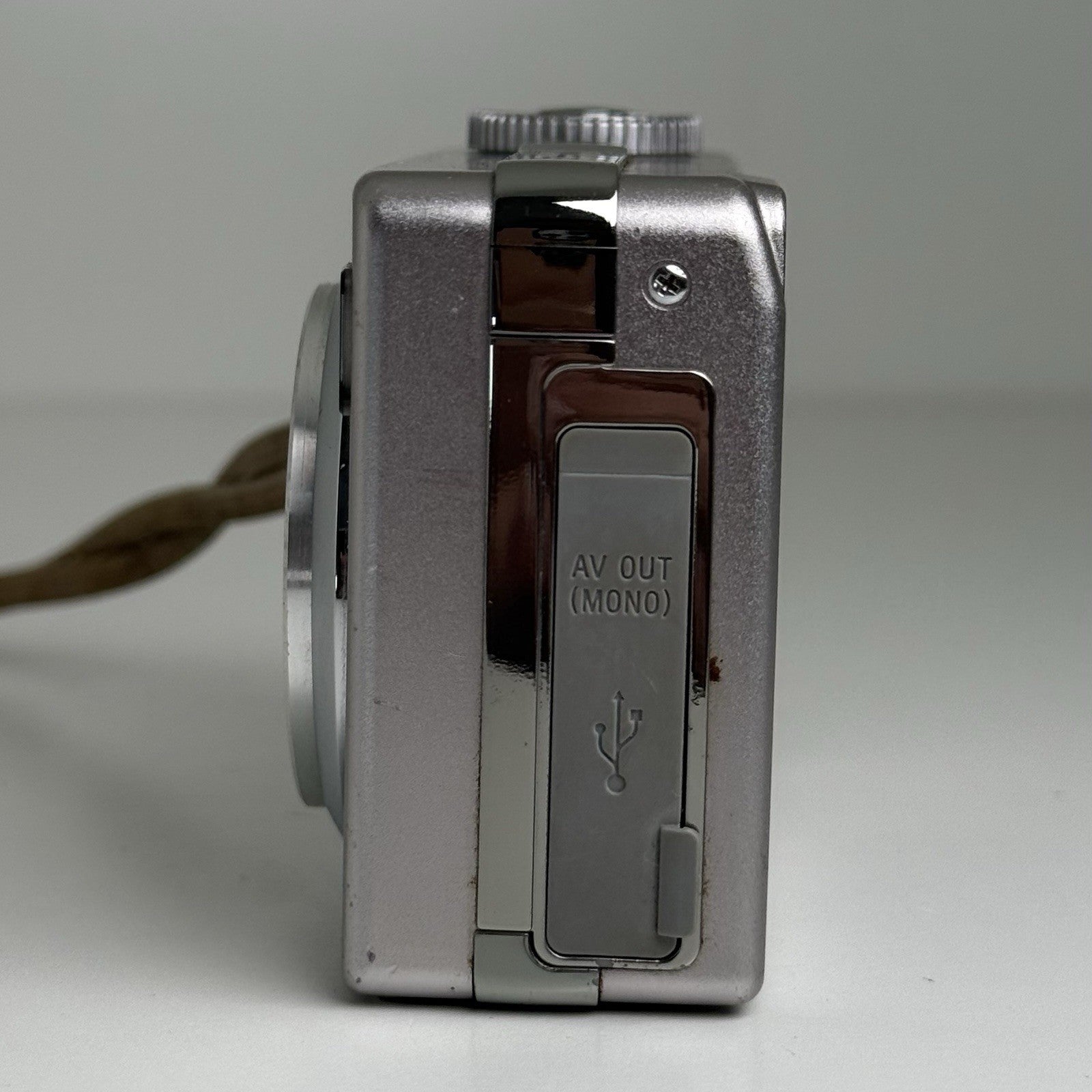 Sony Cybershot DSC-W5 Silver Compact Digital Camera FOR PARTS ONLY!