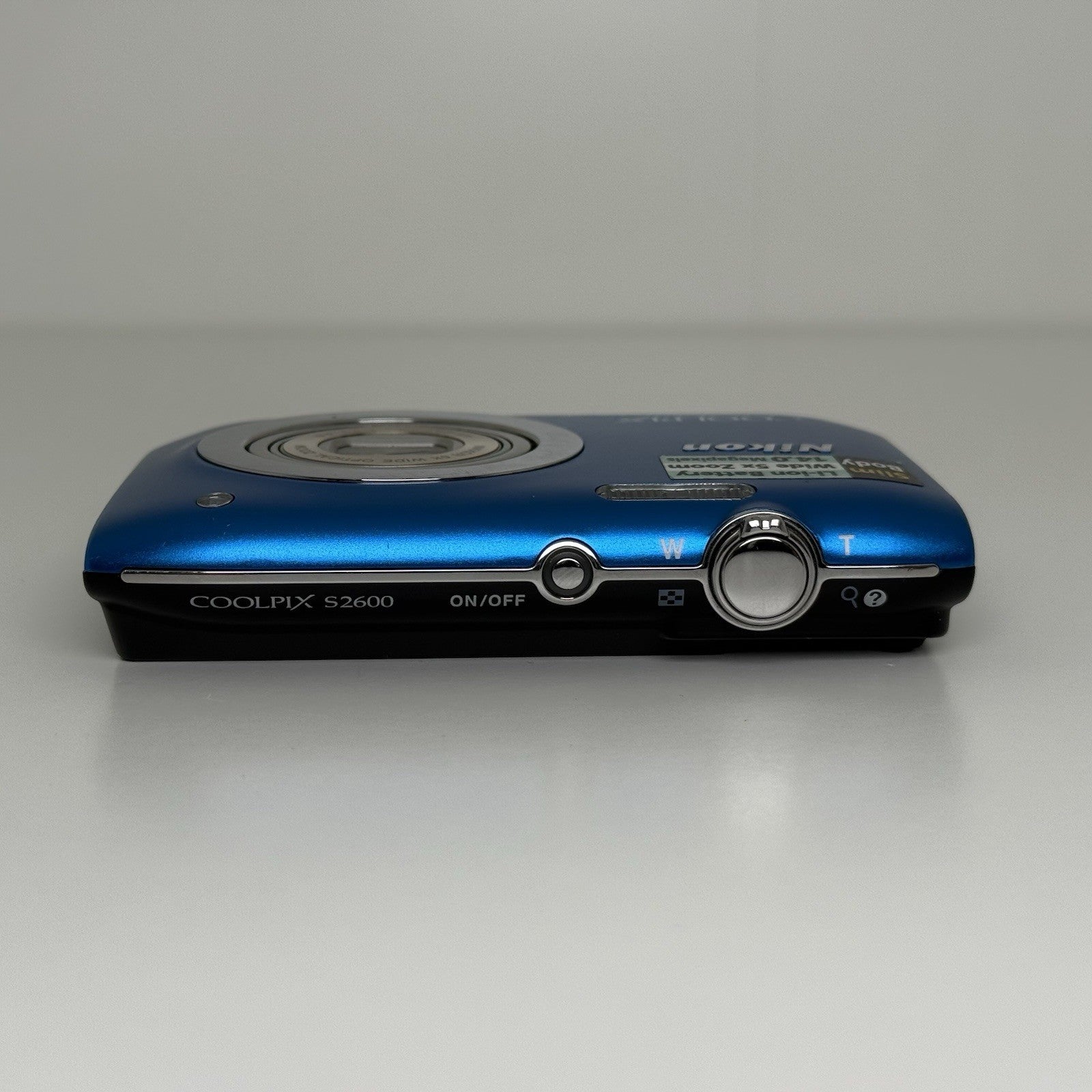 Nikon Coolpix S2600 Blue Compact Digital Camera