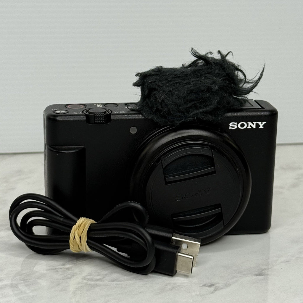 Sony ZV-1F Black Compact Digital Vlogging Camera 4K