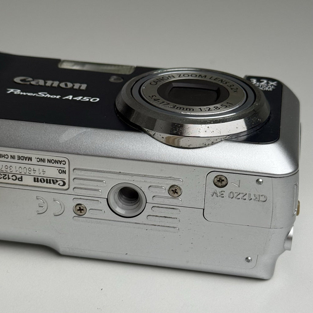Canon PowerShot A450 Silver Compact Digital Camera