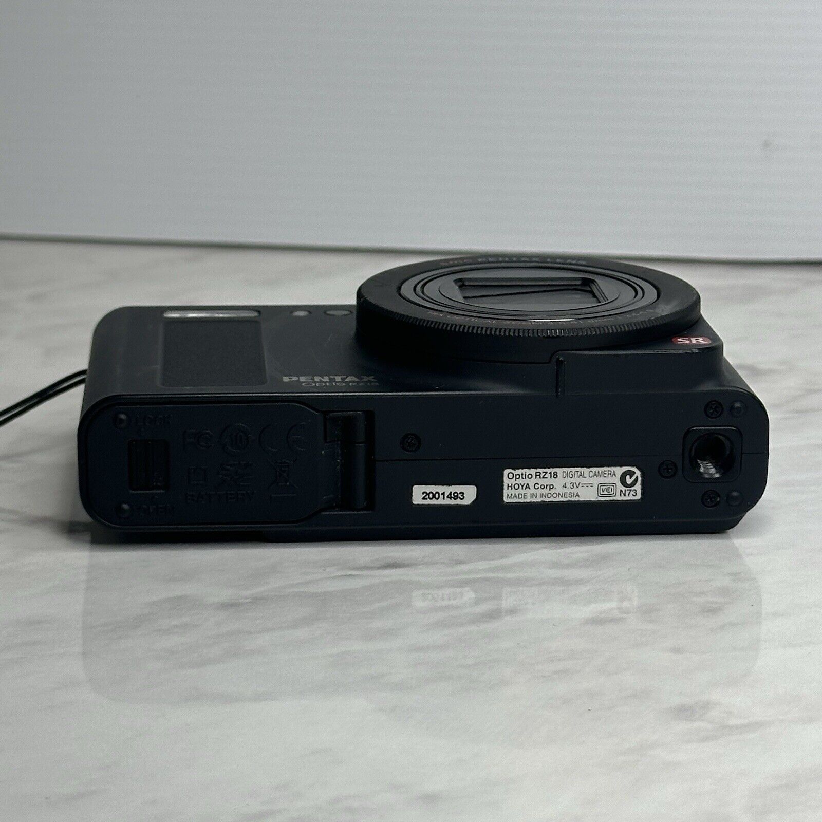 Pentax Optio RZ18 Black Digital Camera
