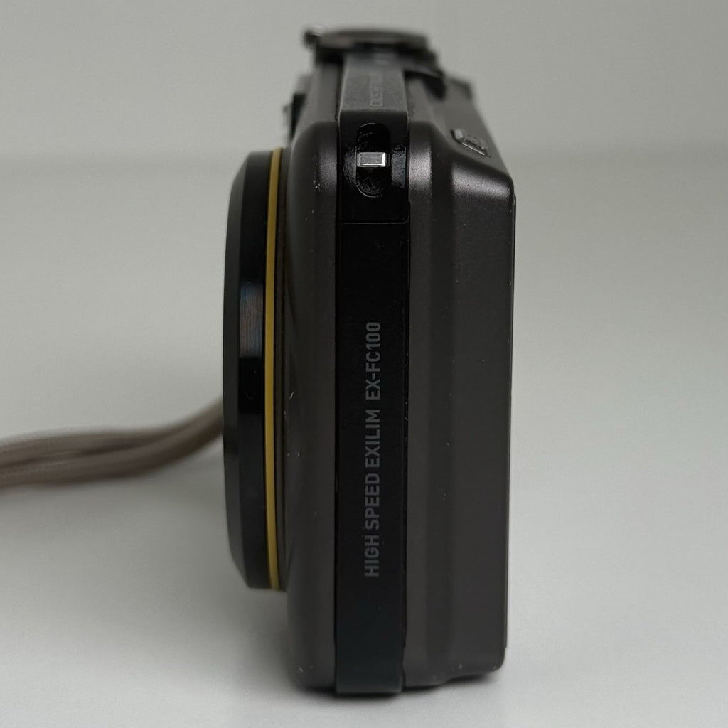 Casio Exilim EX-FC100 Black Grey Compact Digital Camera