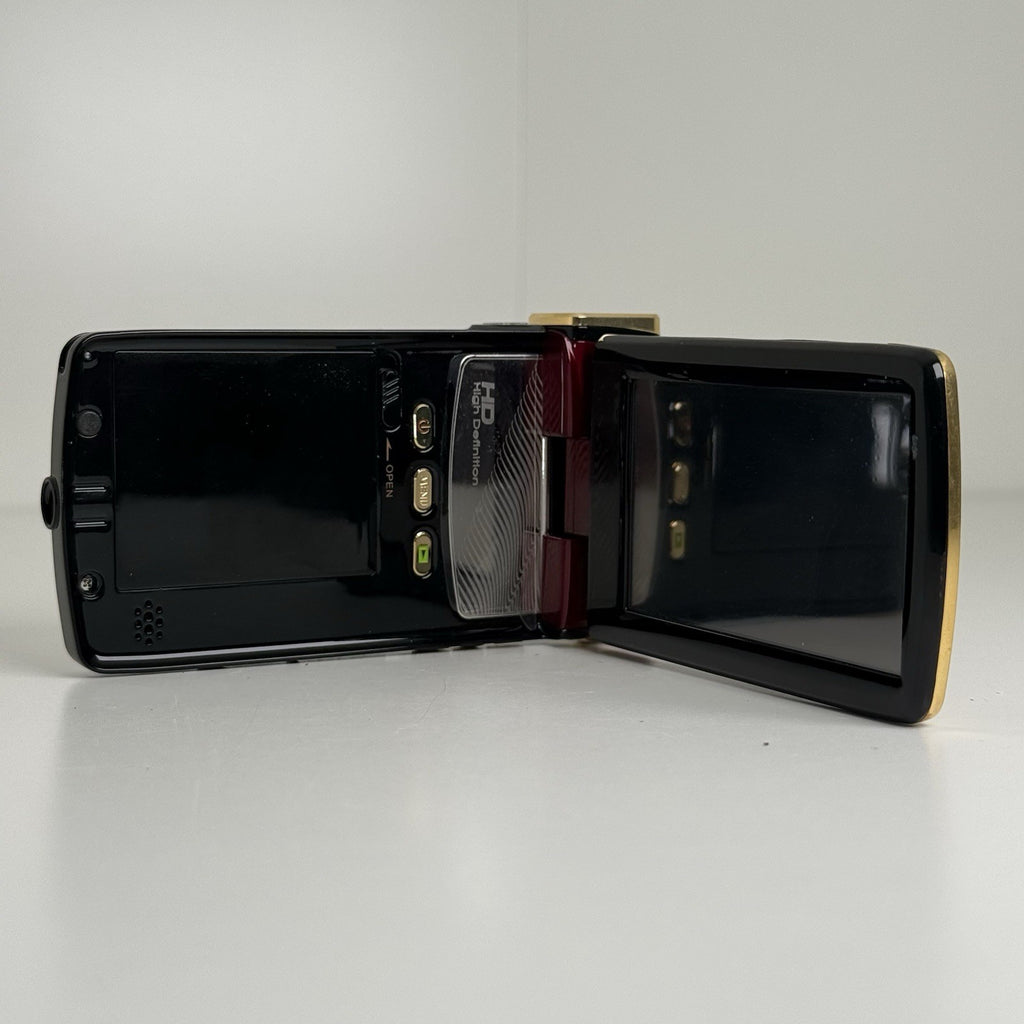 DXG Luxe Collection DXG-5C8V HD Maroon Gold Camcorder & Case UNTESTED FOR PARTS!