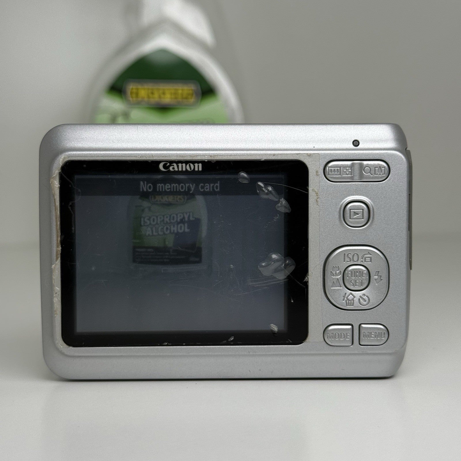Canon Power Shot A480 Silver Compact Digital Camera