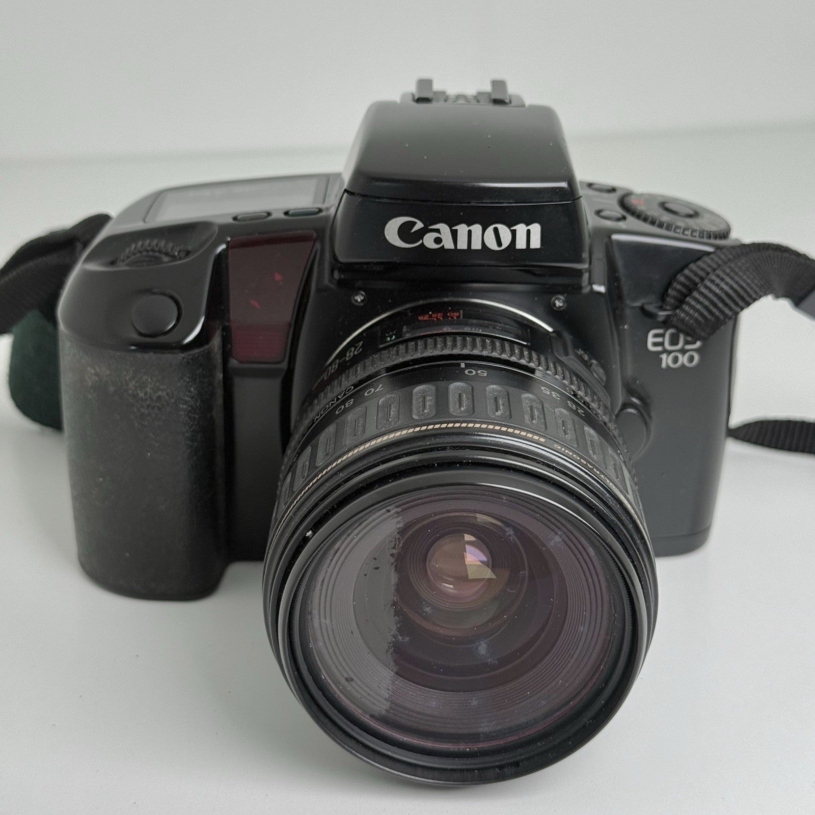 Canon EOS 100 SLR Black 35mm Film Camera with Canon 28-80mm Lens