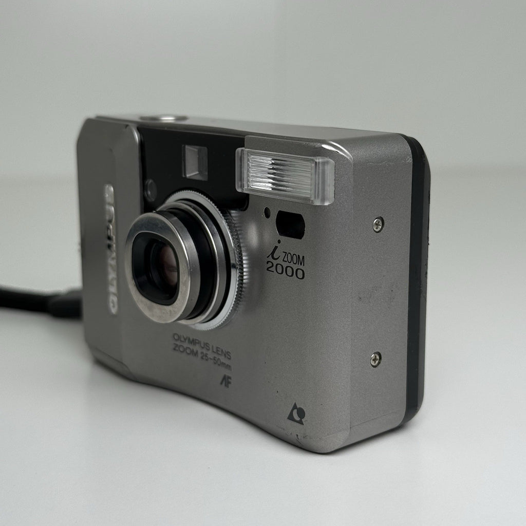 Olympus iZoom 2000 Silver Compact Film Camera