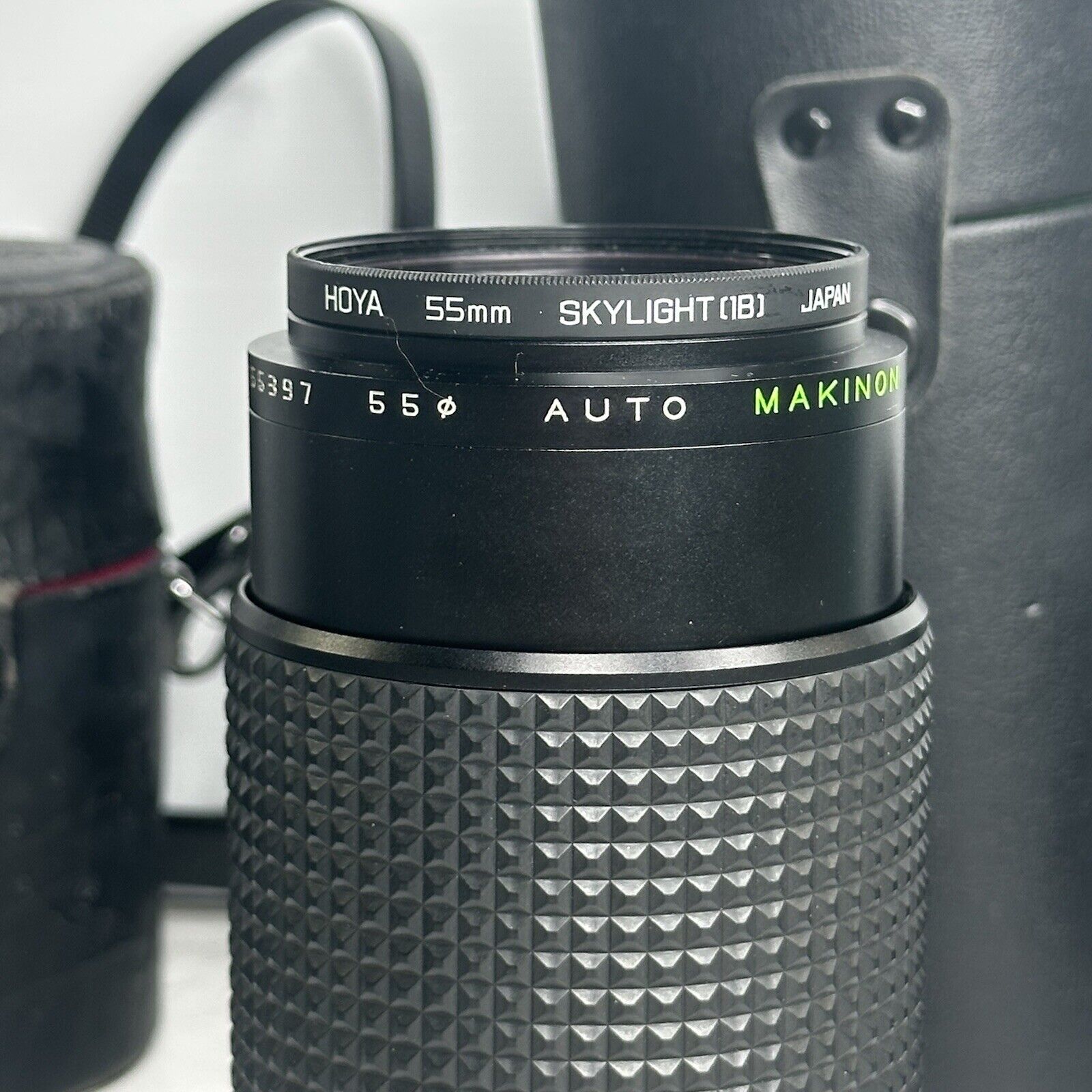 Pentax K1000 Black Silver 35mm Film Camera + 3 Lenses
