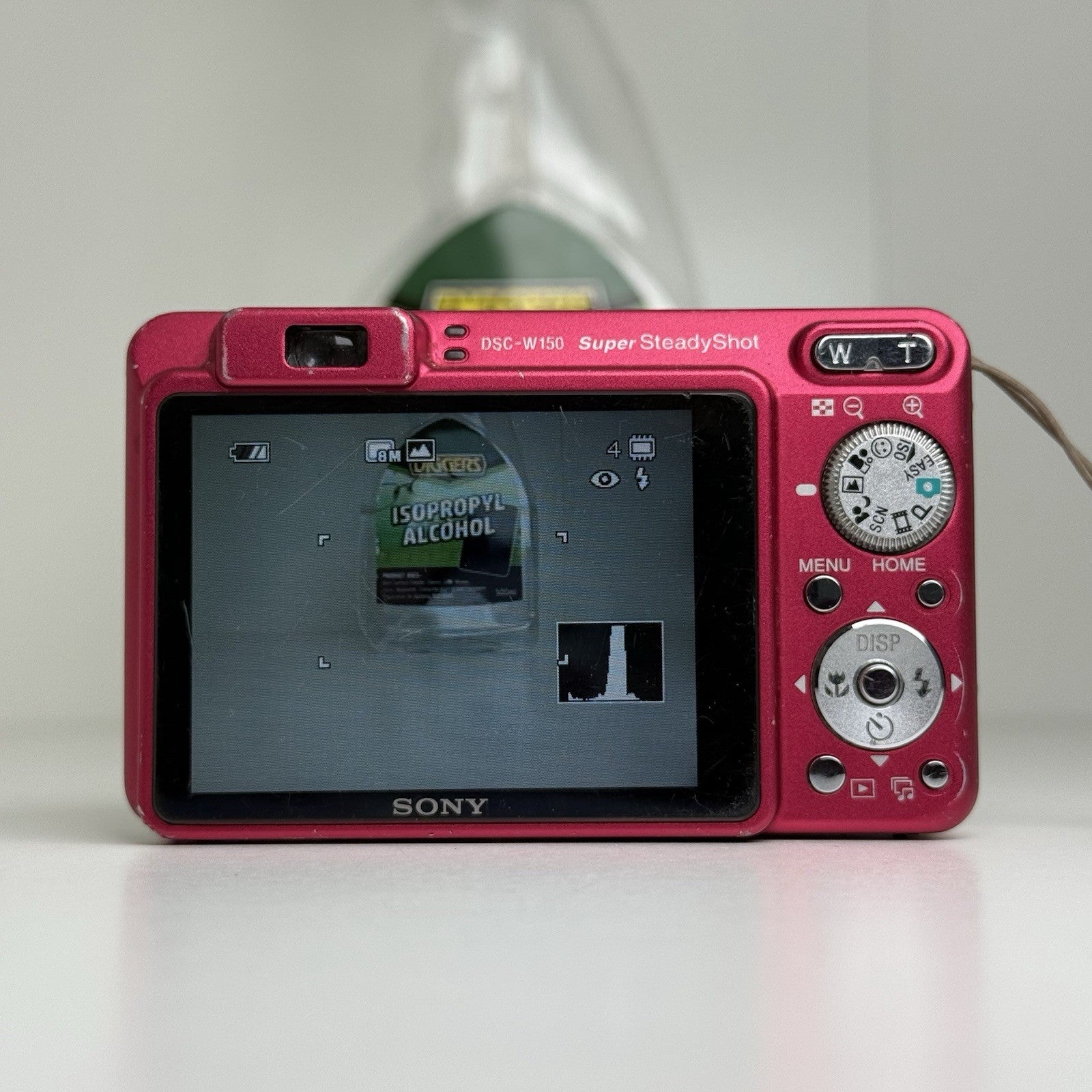 Sony CyberShot DSC-W150 Red Compact Digital Camera