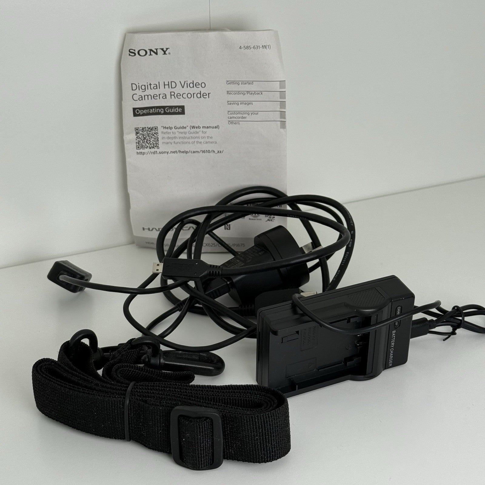 Sony Handycam HDR-CX625 Full HD Black Camcorder