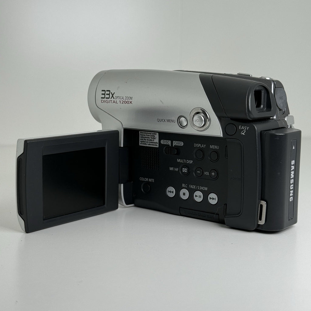 Samsung VP-DC163i Digital DVD-R/RW Camcorder Video Camera with Battery