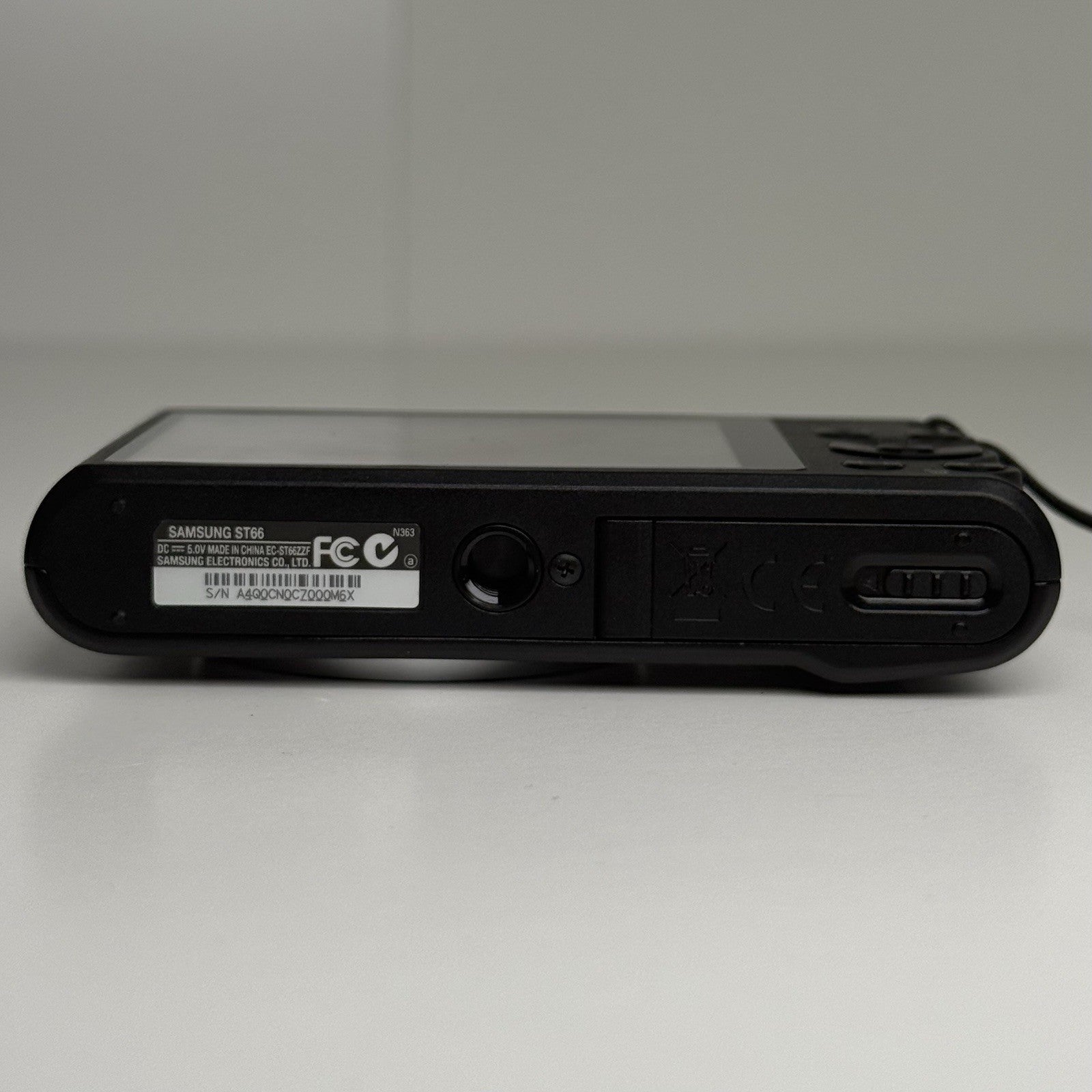 Samsung ST66 Black Compact Digital Camera