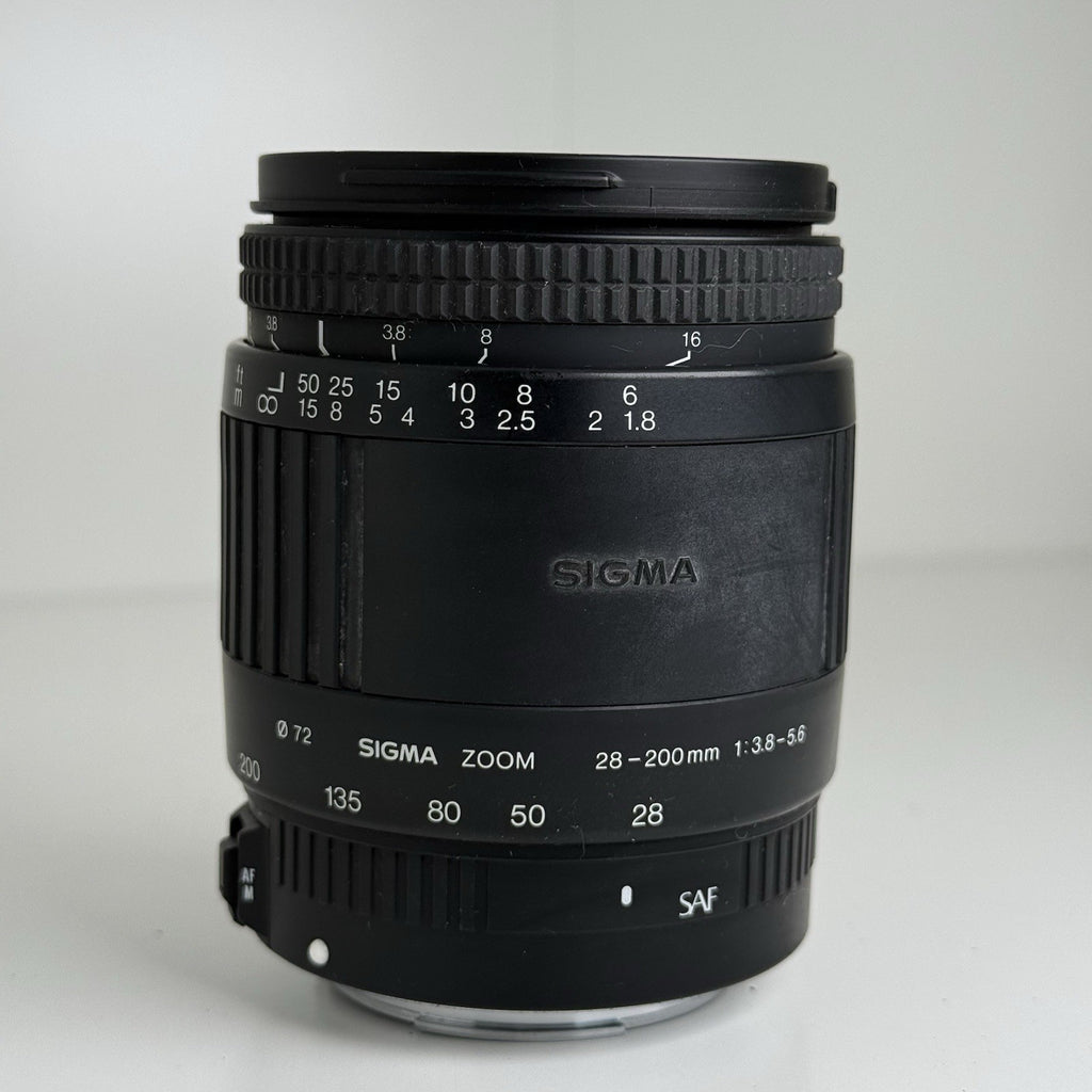 Canon EOS 500 35mm SLR Film Camera with Sigma 28-200mm Lens
