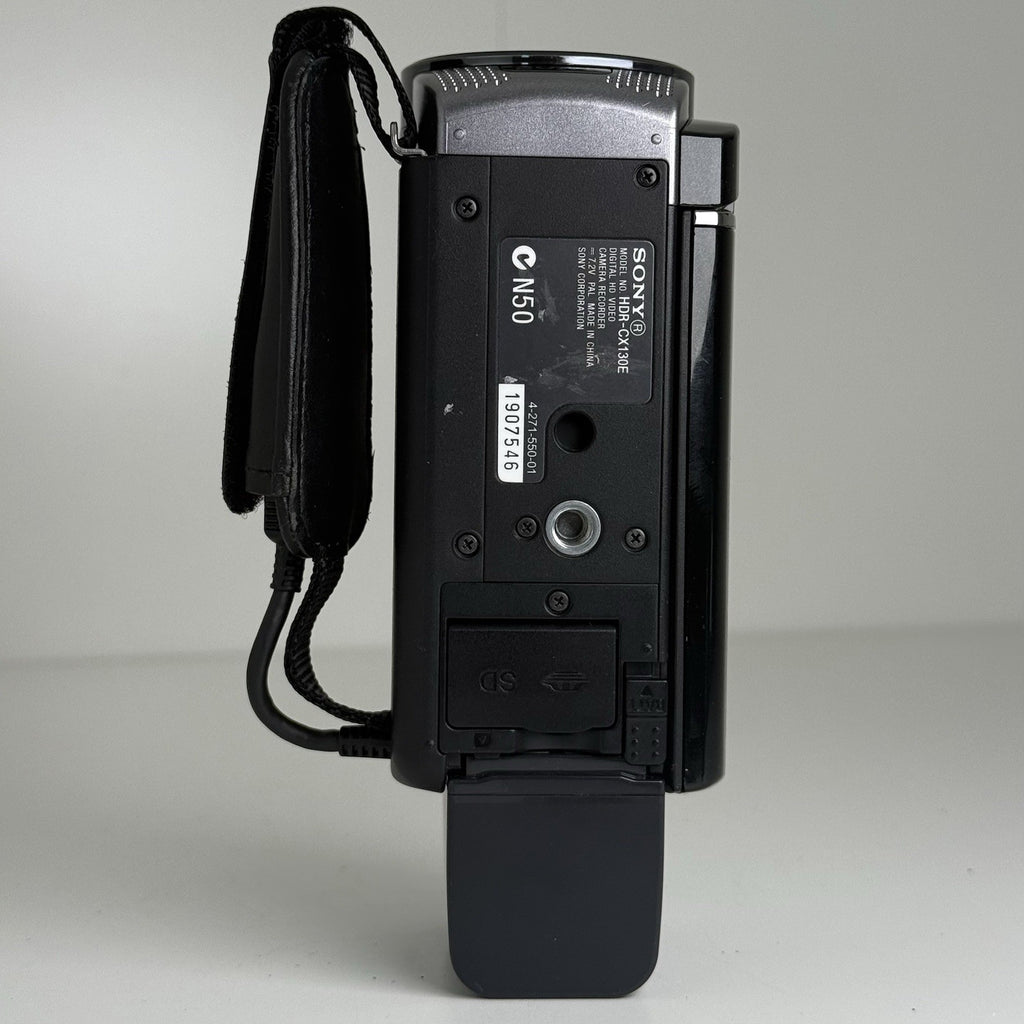 Sony Handycam HDR-CX130E Black Video Camera Camcorder