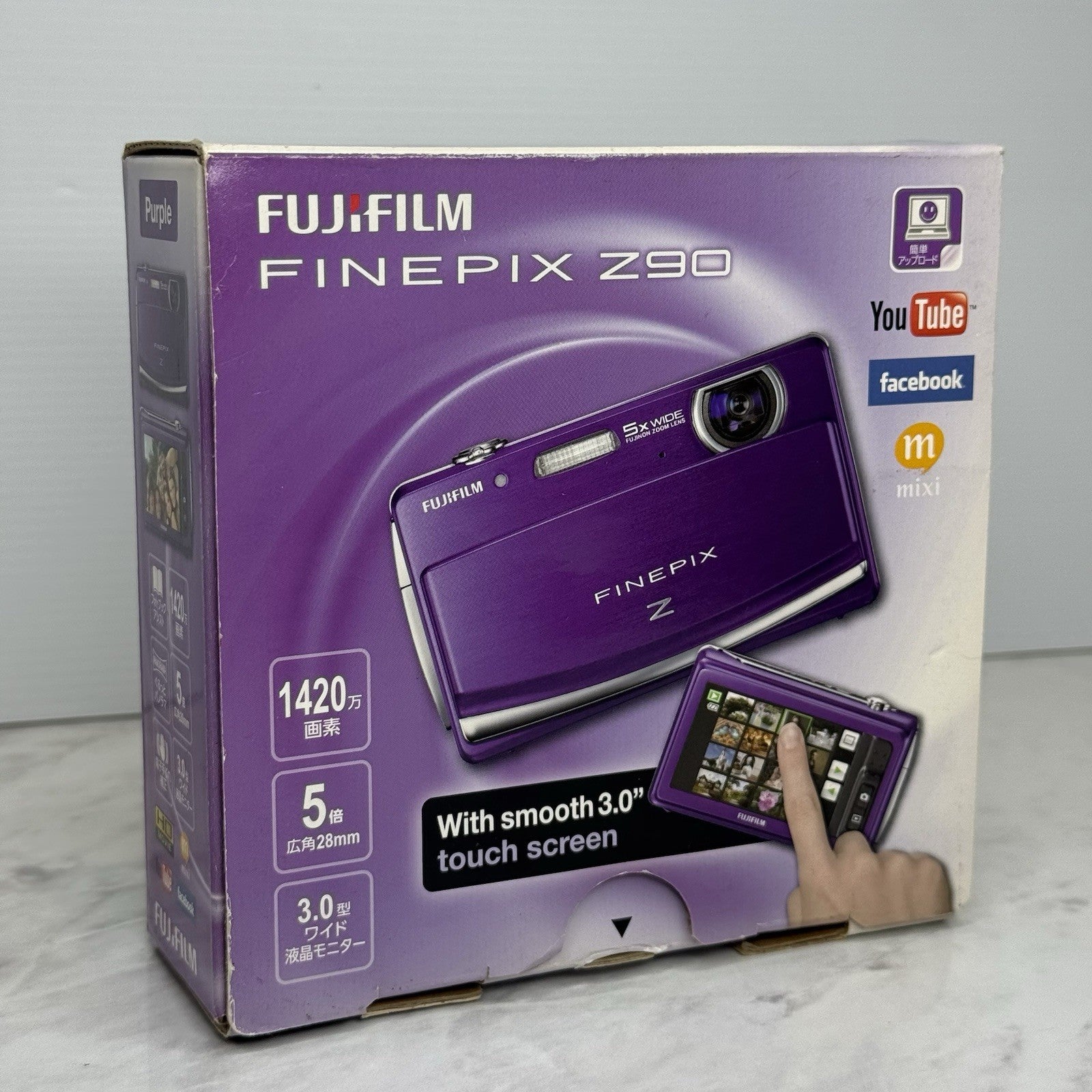 Fujifilm FinePix Z90 Purple Digital Camera