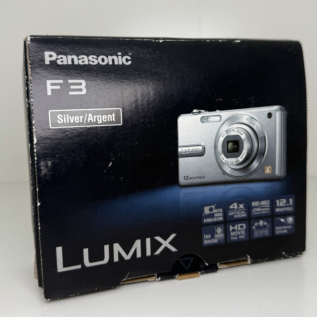 Panasonic LUMIX DMC-F3 Silver Compact Digital Camera