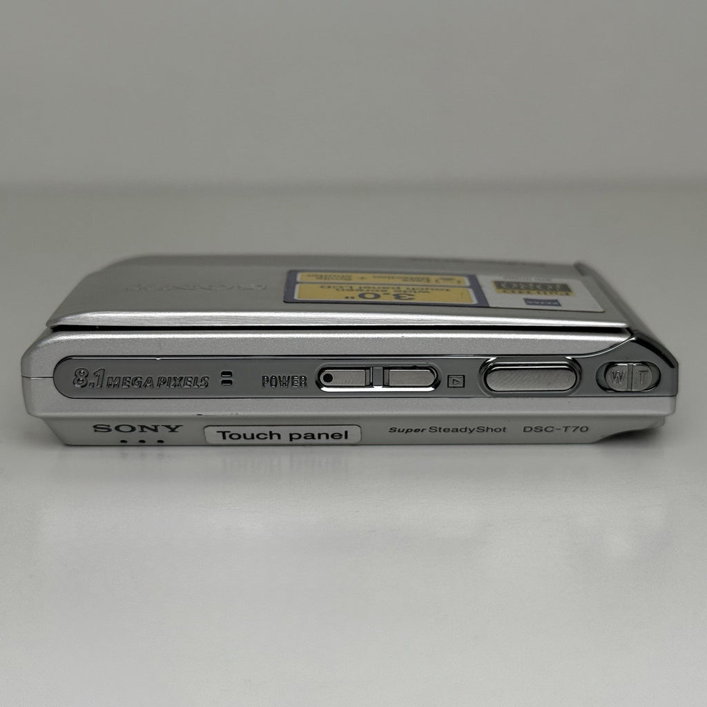 Sony CyberShot DSC-T70 Silver Compact Digital Camera