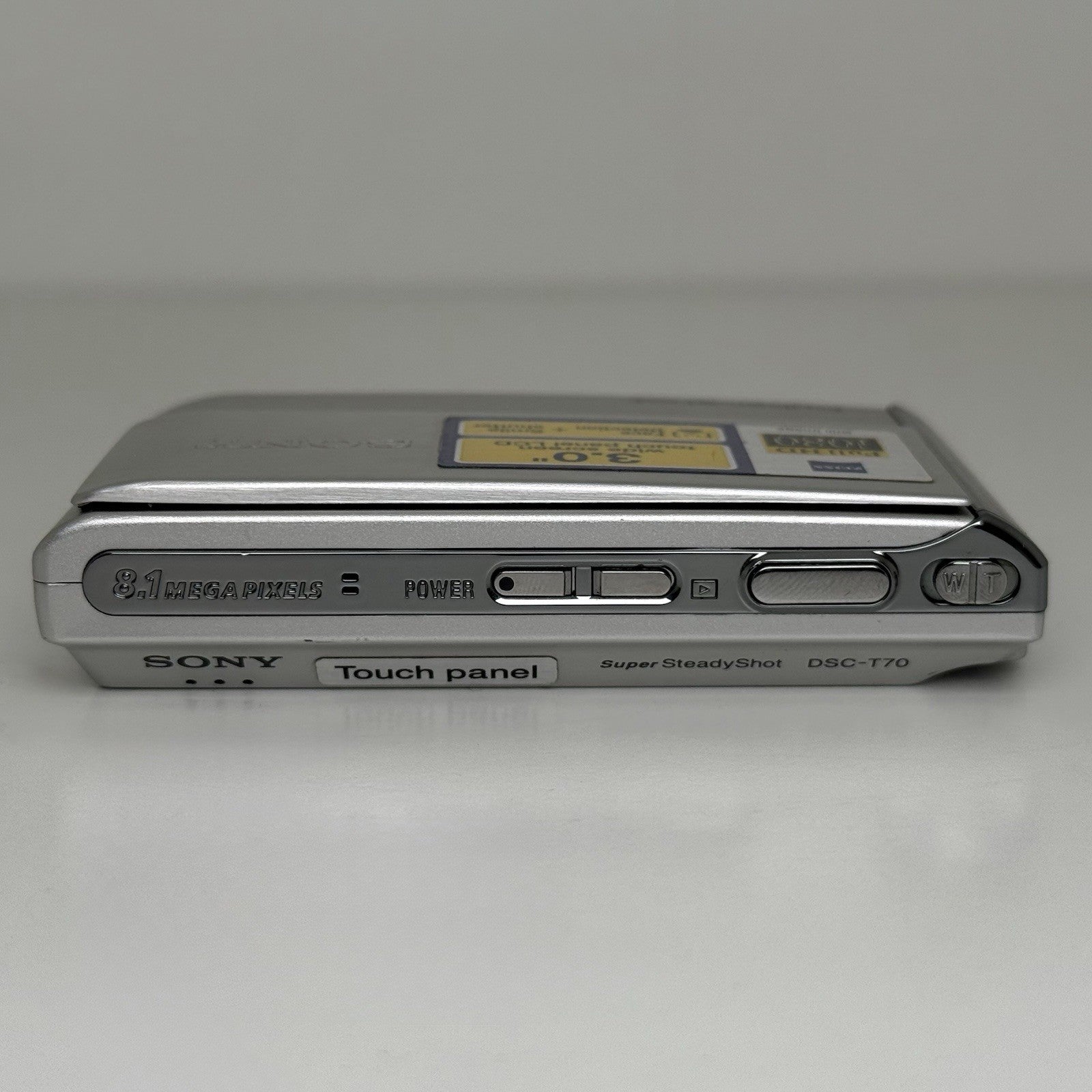Sony CyberShot DSC-T70 Silver Compact Digital Camera