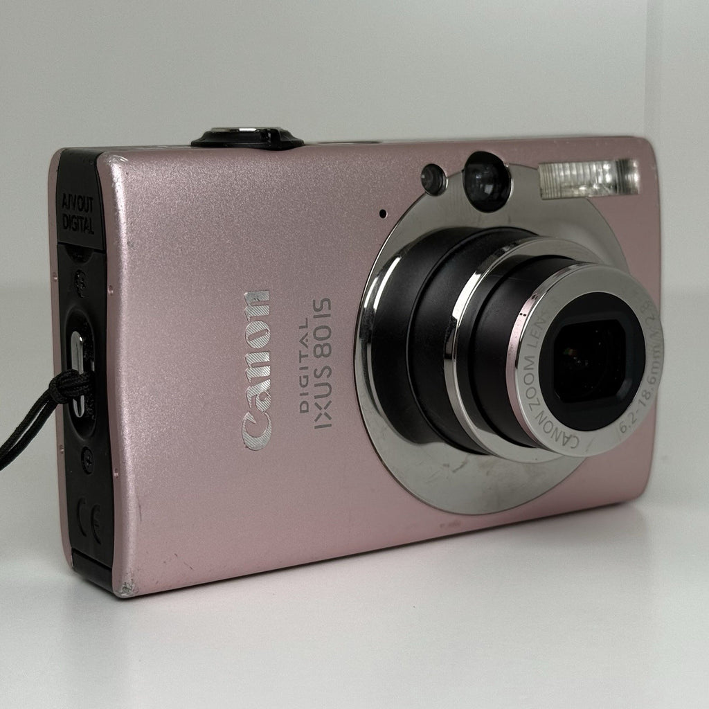 Canon IXUS 80 IS Pink Compact Digital Camera