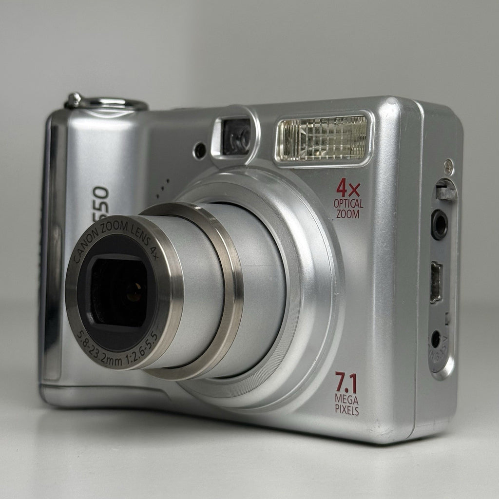 Canon Powershot A550 Silver Compact Digital Camera