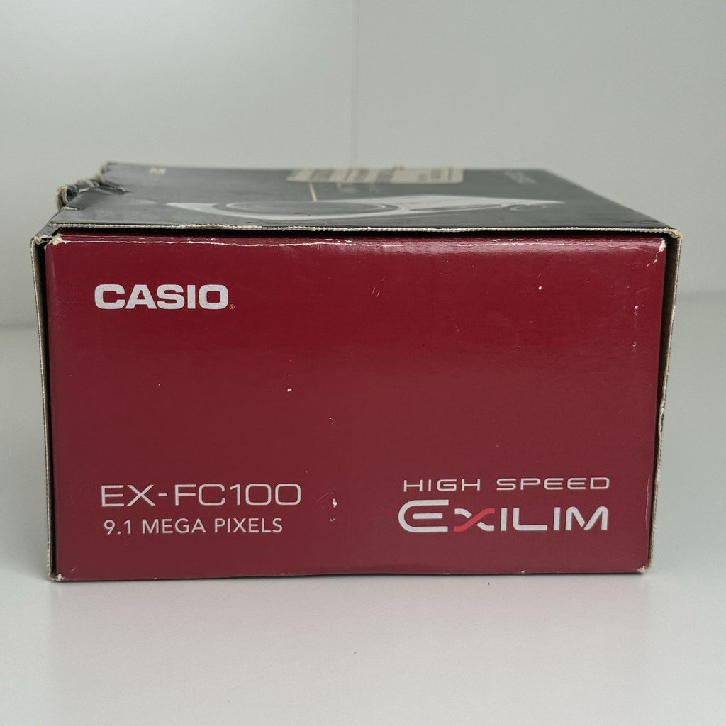 Casio Exilim EX-FC100 Black Grey Compact Digital Camera