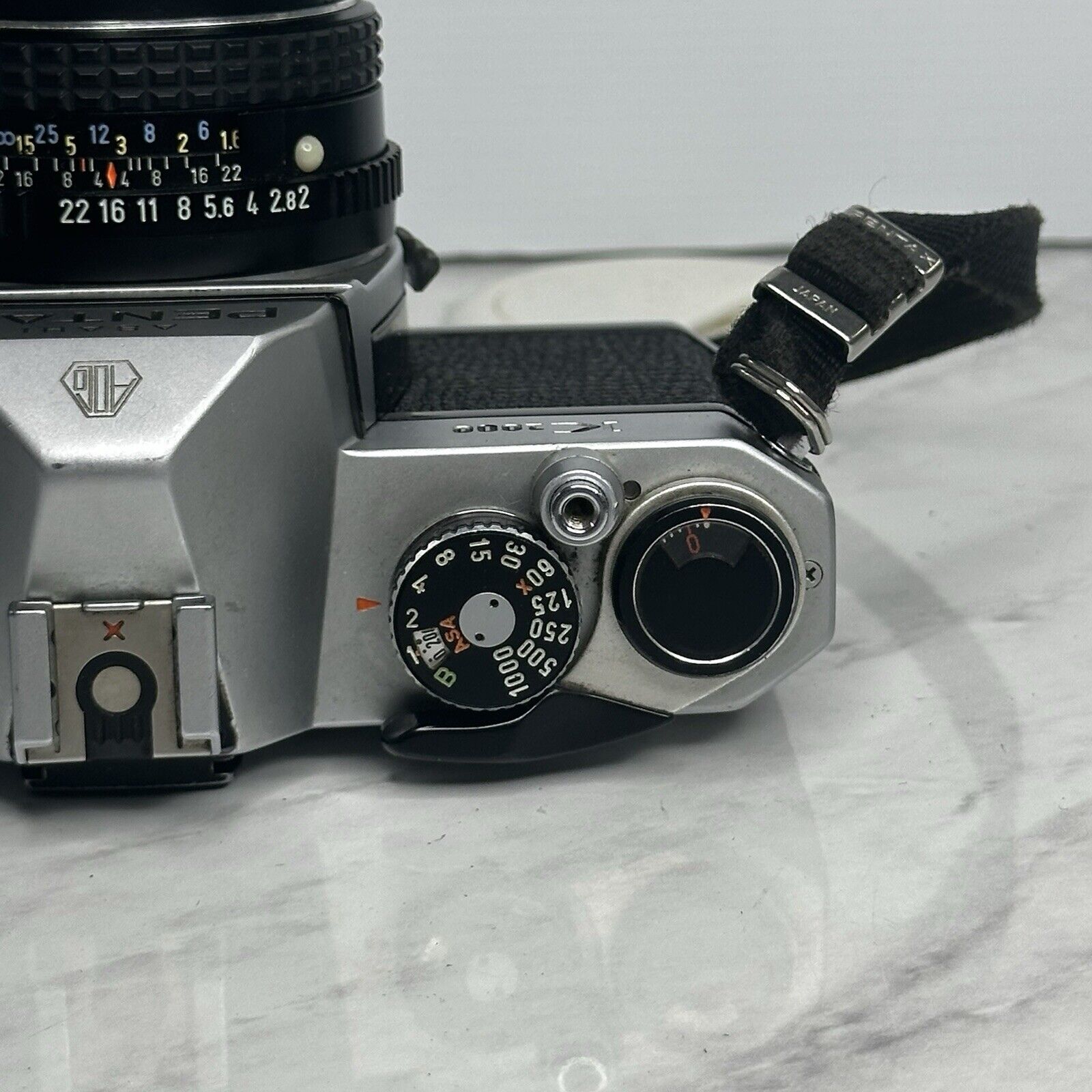 Pentax K1000 Black Silver 35mm Film Camera + 3 Lenses