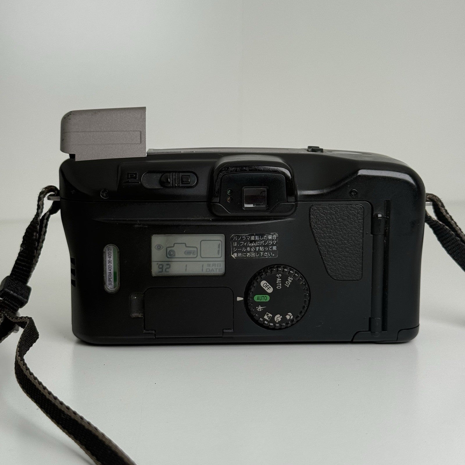 Canon Autoboy SII Panorama 35mm Film Camera w/ Case & Strap S2