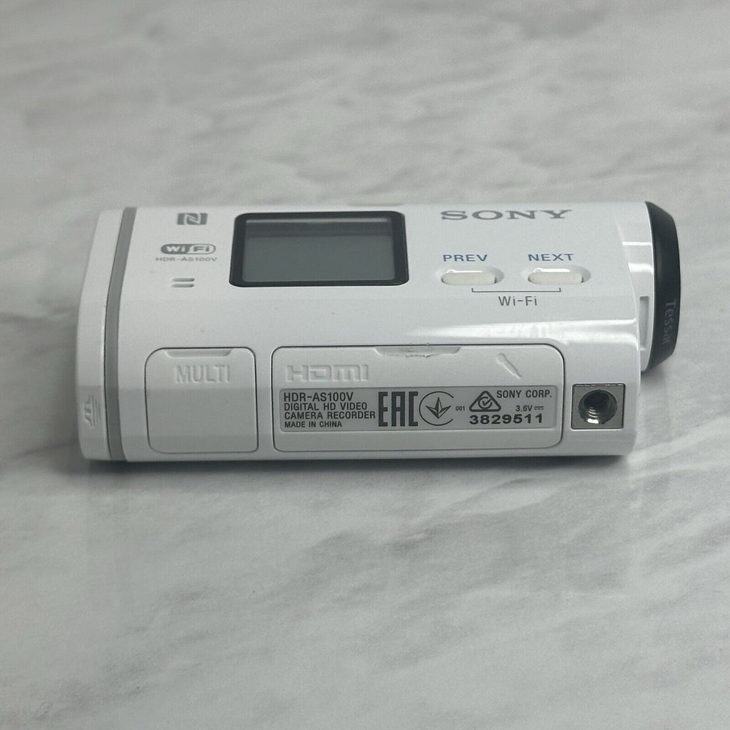 Sony HDR-AS100V Underwater Action Camera + Accessories