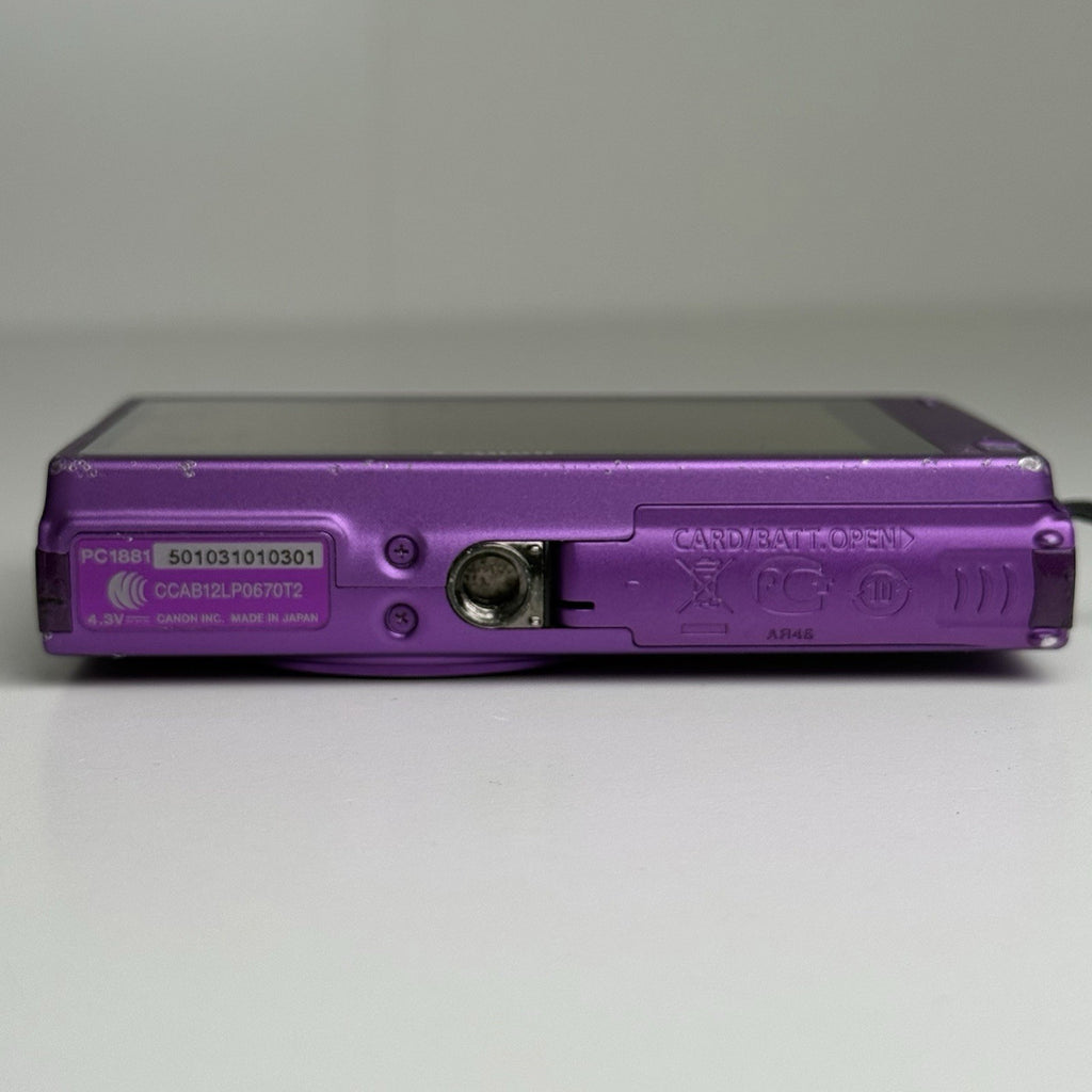 Canon IXY 430F Compact Purple Digital Camera