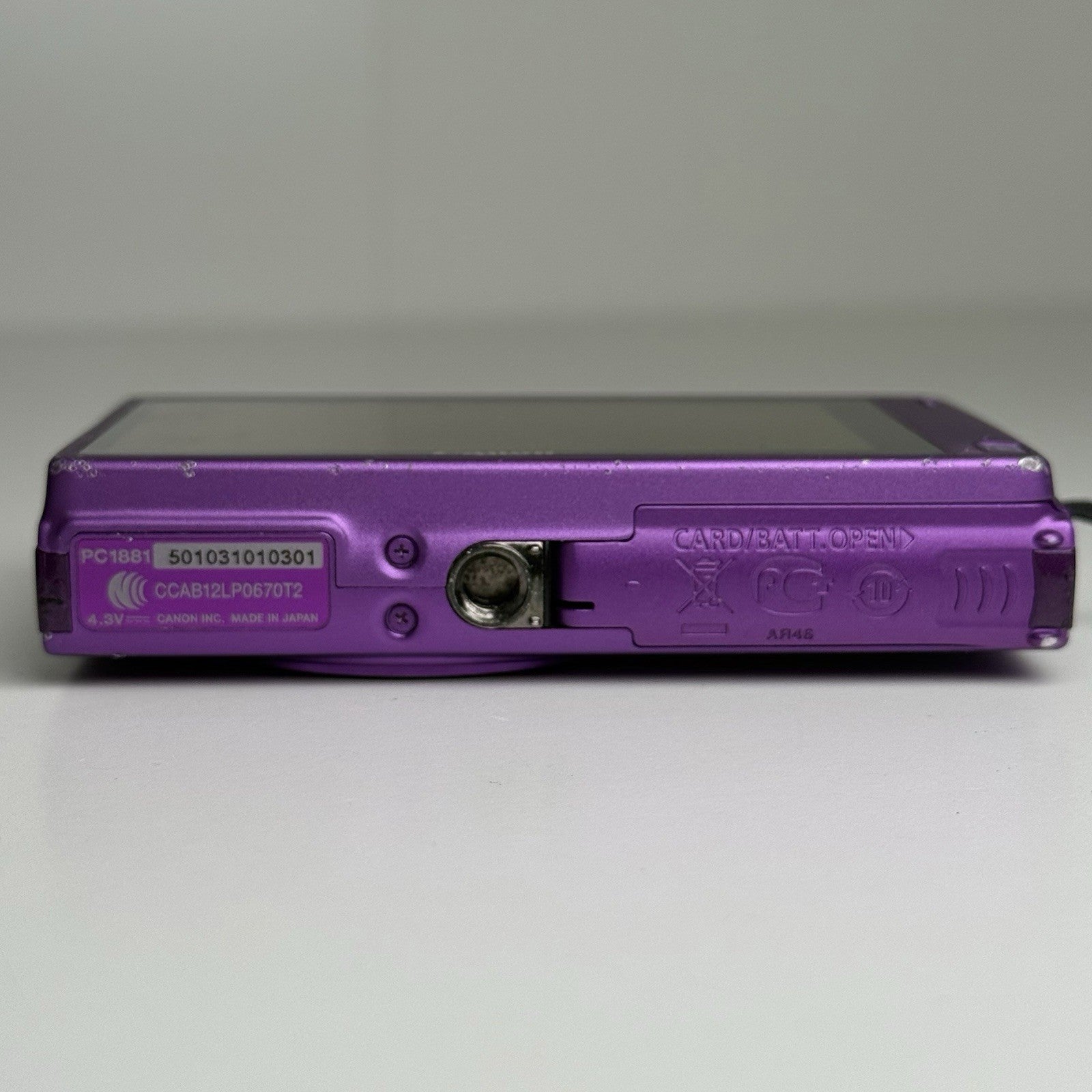 Canon IXY 430F Compact Purple Digital Camera