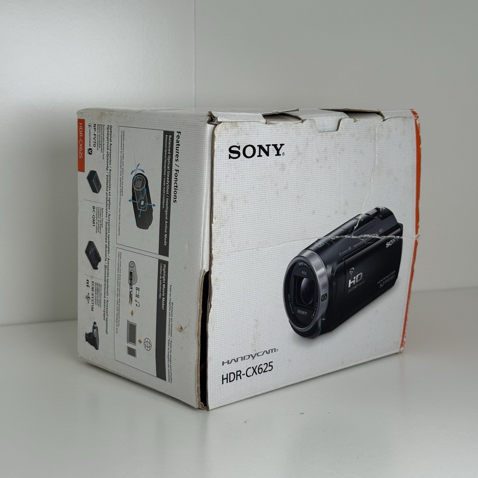 Sony Handycam HDR-CX625 Full HD Black Camcorder