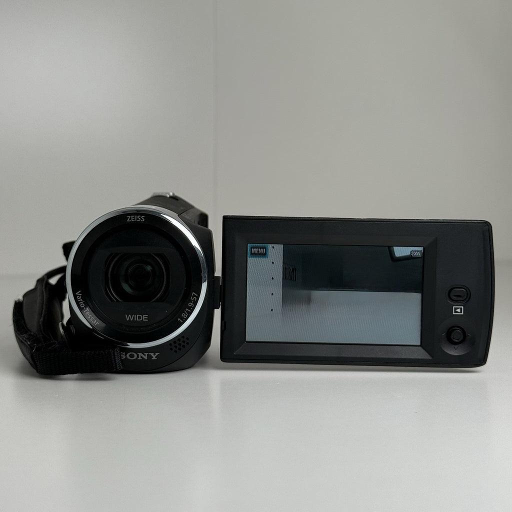 Sony HandyCam HDR-CX405 Black Compact Video Camera Camcorder