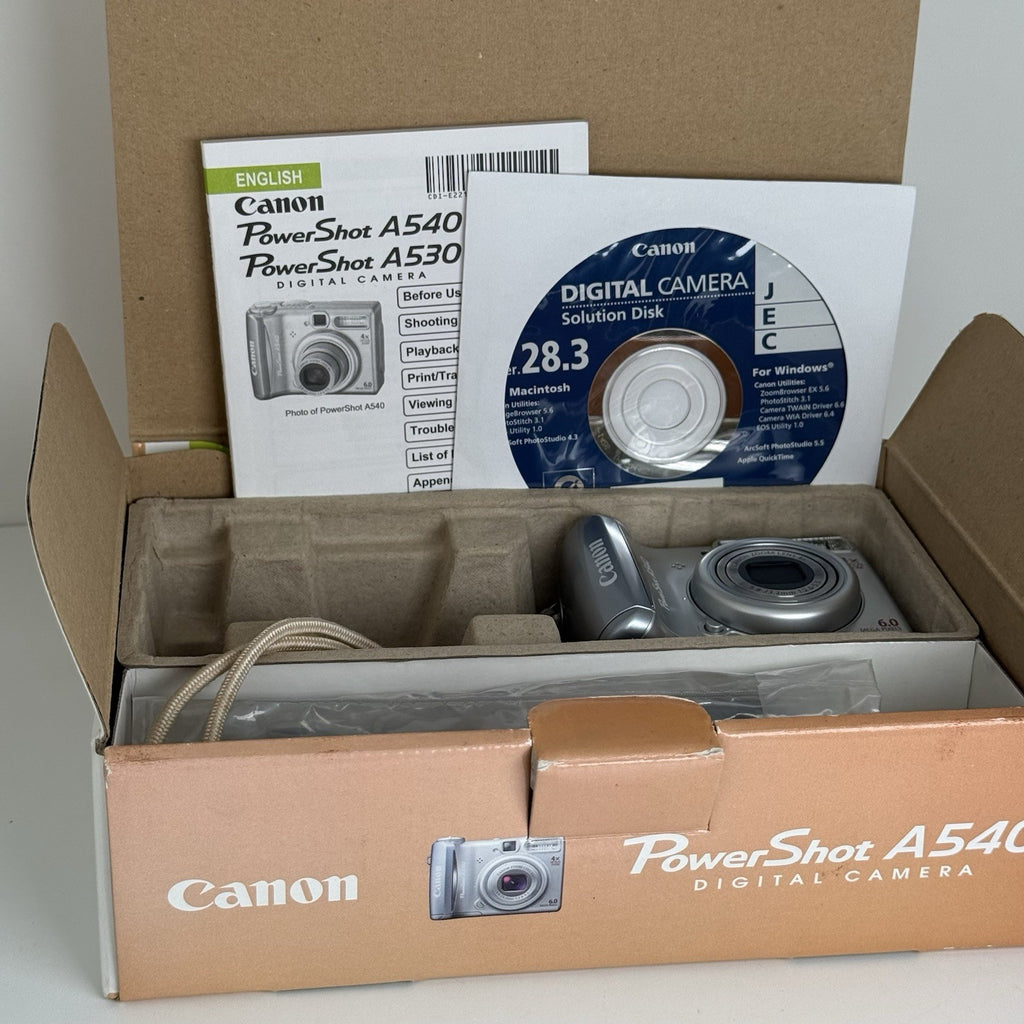 Canon PowerShot A540 Silver Compact Digital Camera
