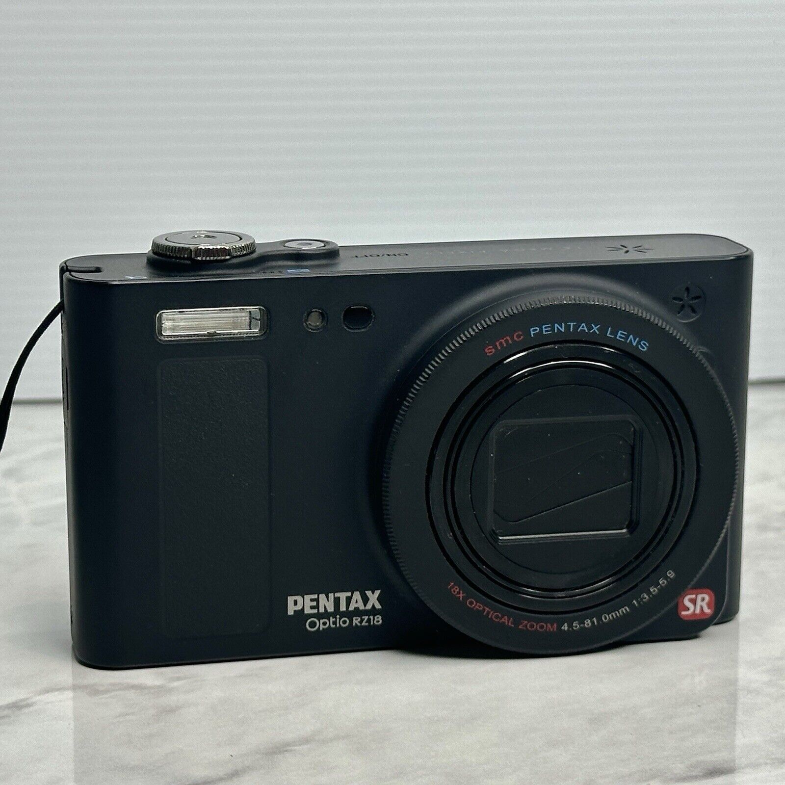 Pentax Optio RZ18 Black Digital Camera