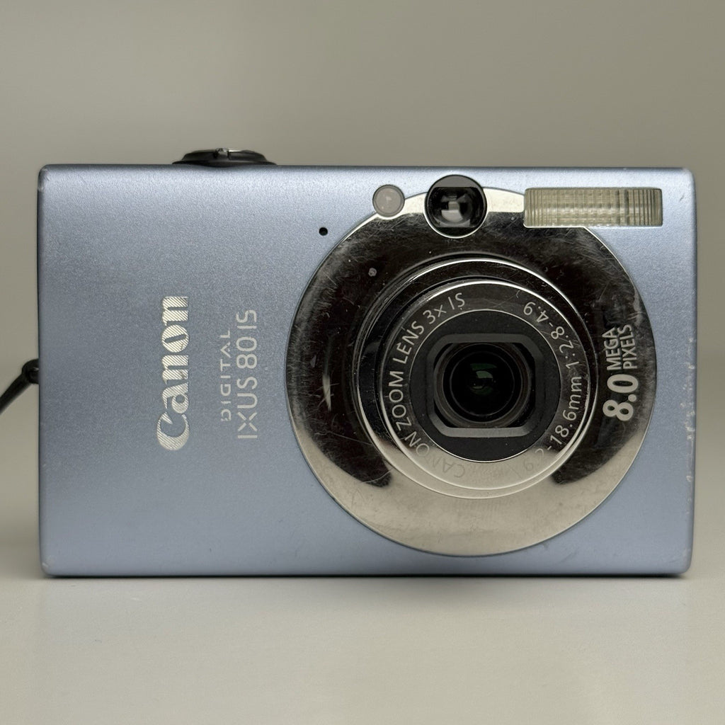 Canon IXUS 80 IS Blue Compact Digital Camera